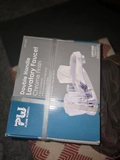 Plumb Works Double Handle Lavatory Faucet CHROME