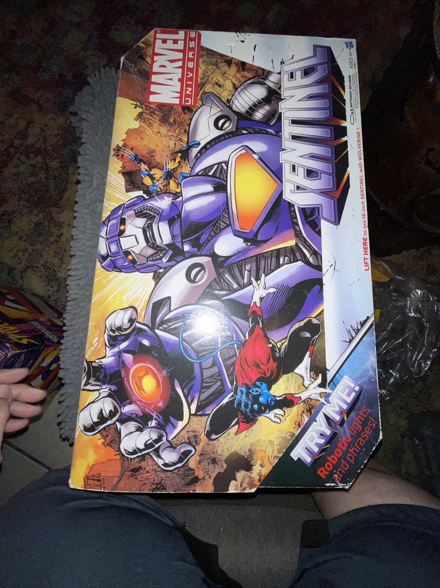 Marvel Universe 16 inch SENTINEL with Wolverine 3.75