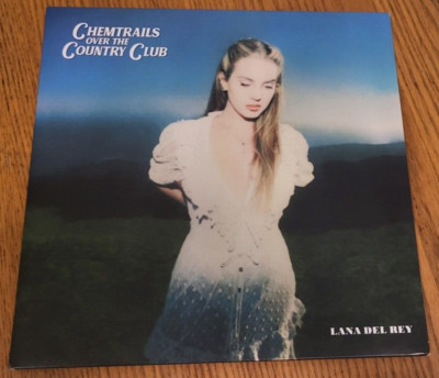 Lana Del Rey - Chemtrails Over the Country Club Vinyl LP (2021) Red Opaque - EX