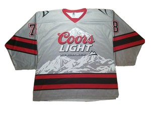 coors light hockey jersey