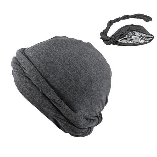 Men Muslim Durag Turban Head Wrap Satin Lined Head Scarf Hijab Hat Cap Cover↷ § - Picture 14 of 22