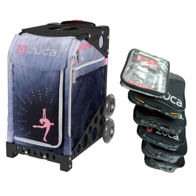 Zuca Sport Insert Bag w Black Frame and Special 5 Packing Pouches  Bag Bundle