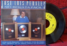 JOSE LUIS PERALES **No Resulta Facil** ORIGINAL 1986 Spain 7