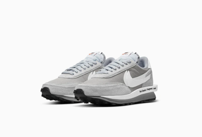 SACAI X NIKE Nike LDV Waffle x Fragment Design x Sacai Grigio Bianco DH2684 001 Uomo 5=Donna 6 5