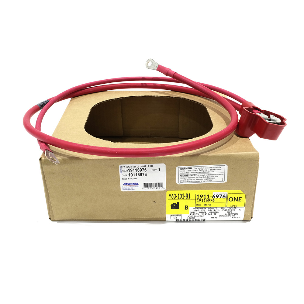 OEM NEW Positive Battery Cable & Cover 0607 Monte Carlo 0611 Impala