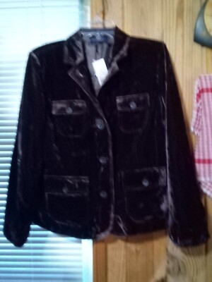 E.col.o.gie Women Brown Button And Pockets Blazer 16