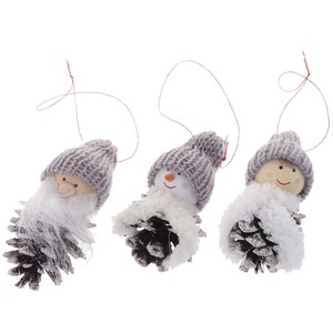 Decorazioni Natalizie Pupazzo Di Neve.3pcs Decorazioni Natalizie Albero Di Natale Bambola Pupazzo Di Neve Ebay