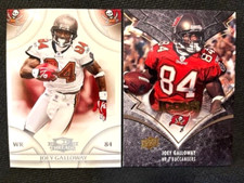 NFL - Joey Galloway 2008 Donruss Threads & 2008 Upper Deck ICONS - Buccaneers