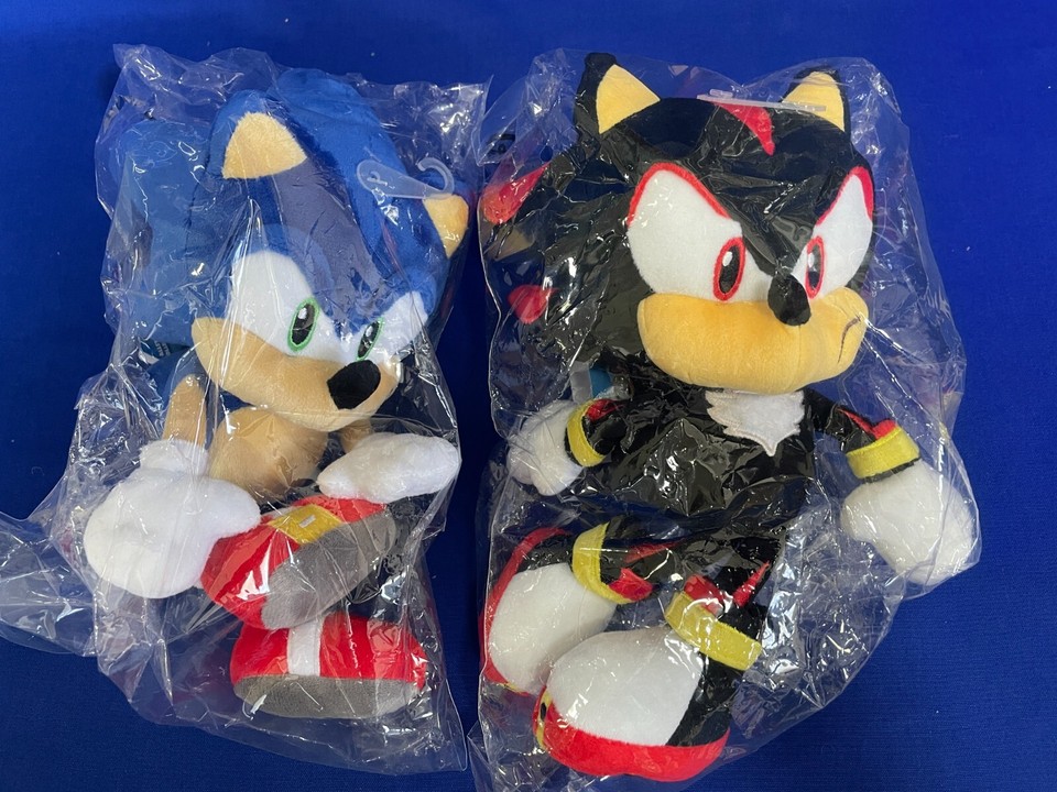Sonic the Hedgehog ALL STAR COLLECTION Plush Tails Knuckles Amy Shadow ...