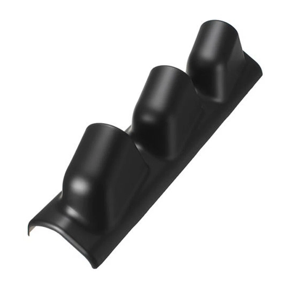 2 "52 mm Coche A Pilar Pod 3 Triple Calibre Soporte Montaje Pod Flexible Plástico ABS Foto 2 de 4