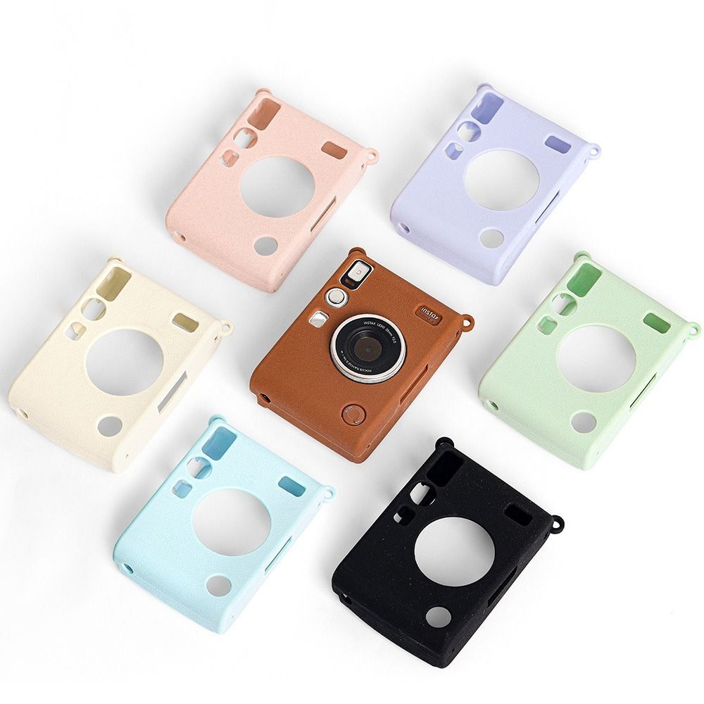 Soft Instant Camera Case Silicone Shell for Fujifilm Instax Mini EVO-image