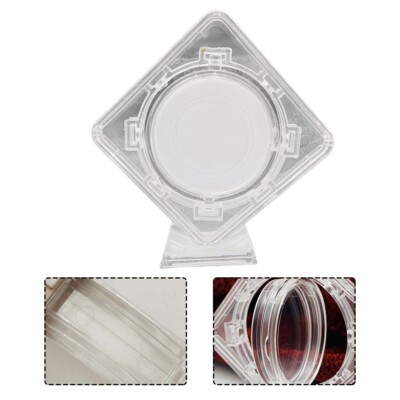 Practical Coin Storage Box with Swivel Bracket Clear Acrylic Quick and Secure