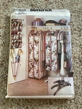 Butterick SEWING PATTERN 6869 CLOSET ACCESSORIES Storage Suit Dress Bags UNCUT 