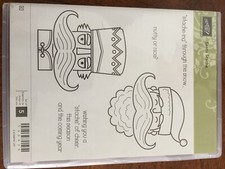 Stampin' Up Stamp Set - Santa Stache
