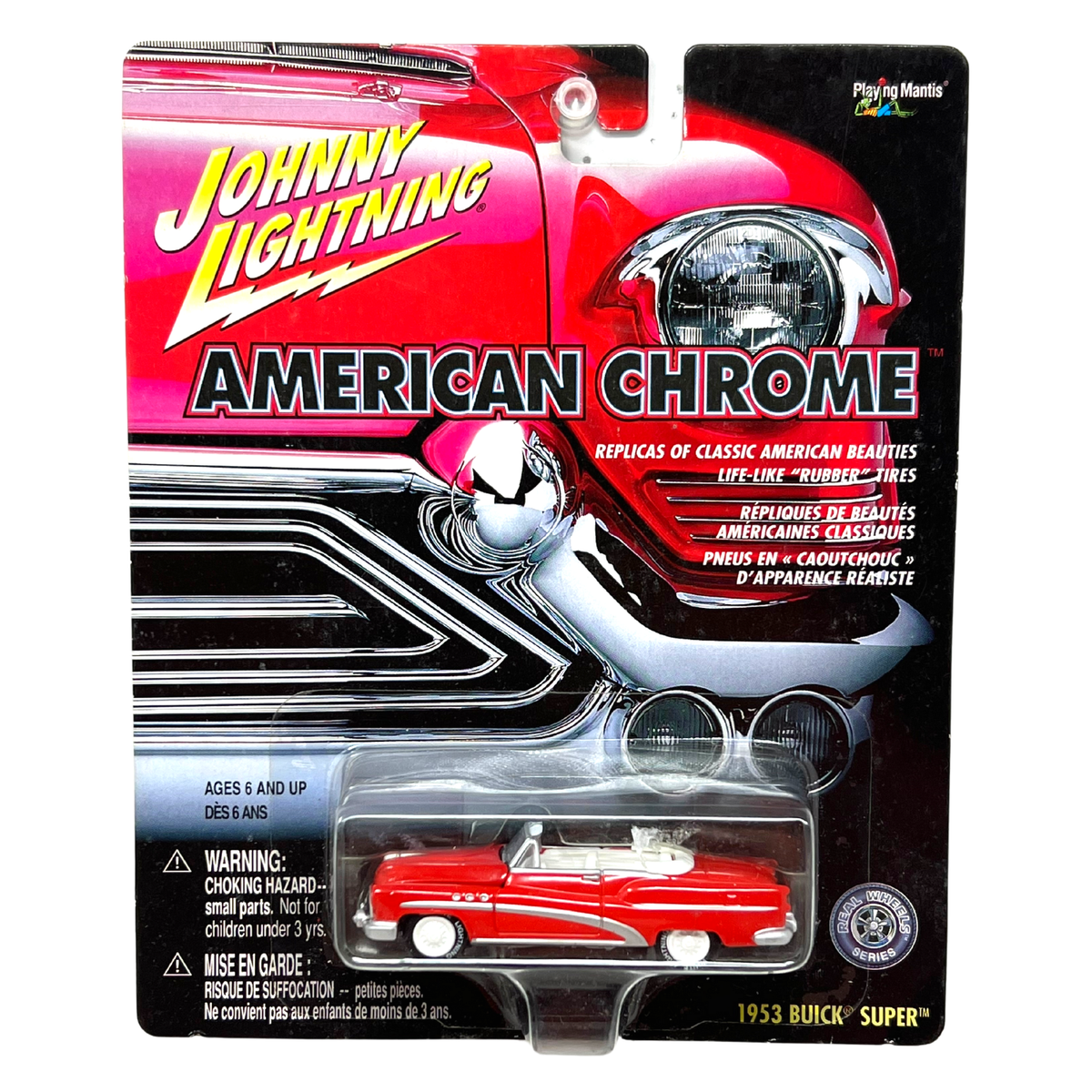 Johnny Lightning WHITE LIGHTNING American Chrome 1953 Buick Super