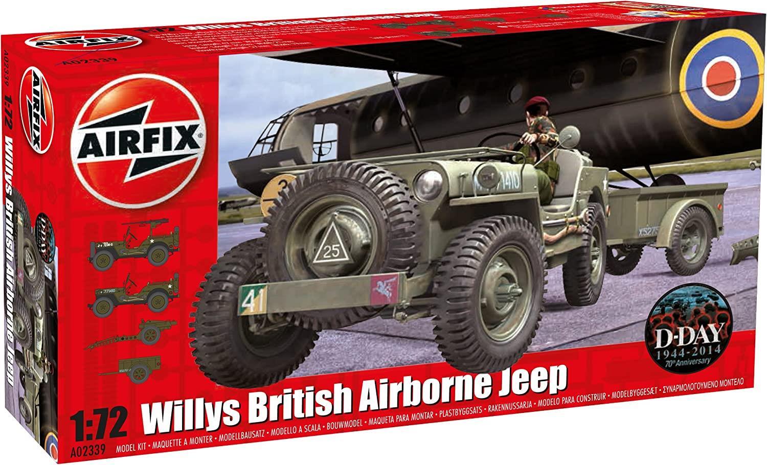 Airfix 1/76 Willys MB Jeep (A02339)