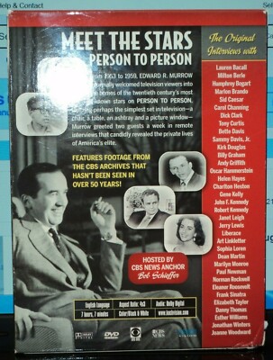 Edward R. Murrow: the Best of Person to Person (DVD, 2006, 3