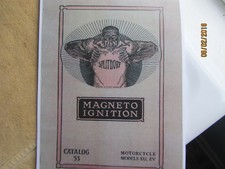 1914 Splitdorf  Model EU, EV  Magneto Instructions/Operating Manual 
