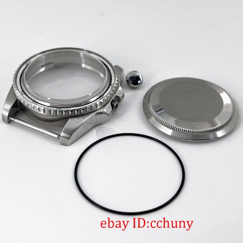 36mm Silver Watch Case Fit NH35 NH36 ETA 2824 PT5000 Miyota 8215 Movement - Picture 3 of 22