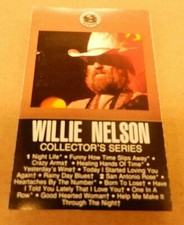 Collector's Series by Willie Nelson Cassette, RCA Sound Value 