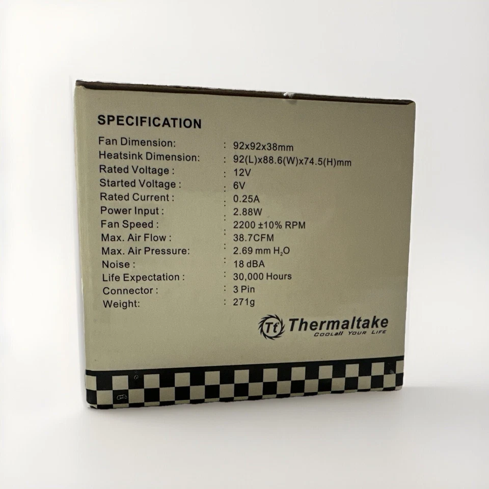 Thermaltake CL-P0444 For AmD Athlon 64*2/64 3PIN Socket Am2/939/754 AM3 FM1 FM2 - Image 4 of 4