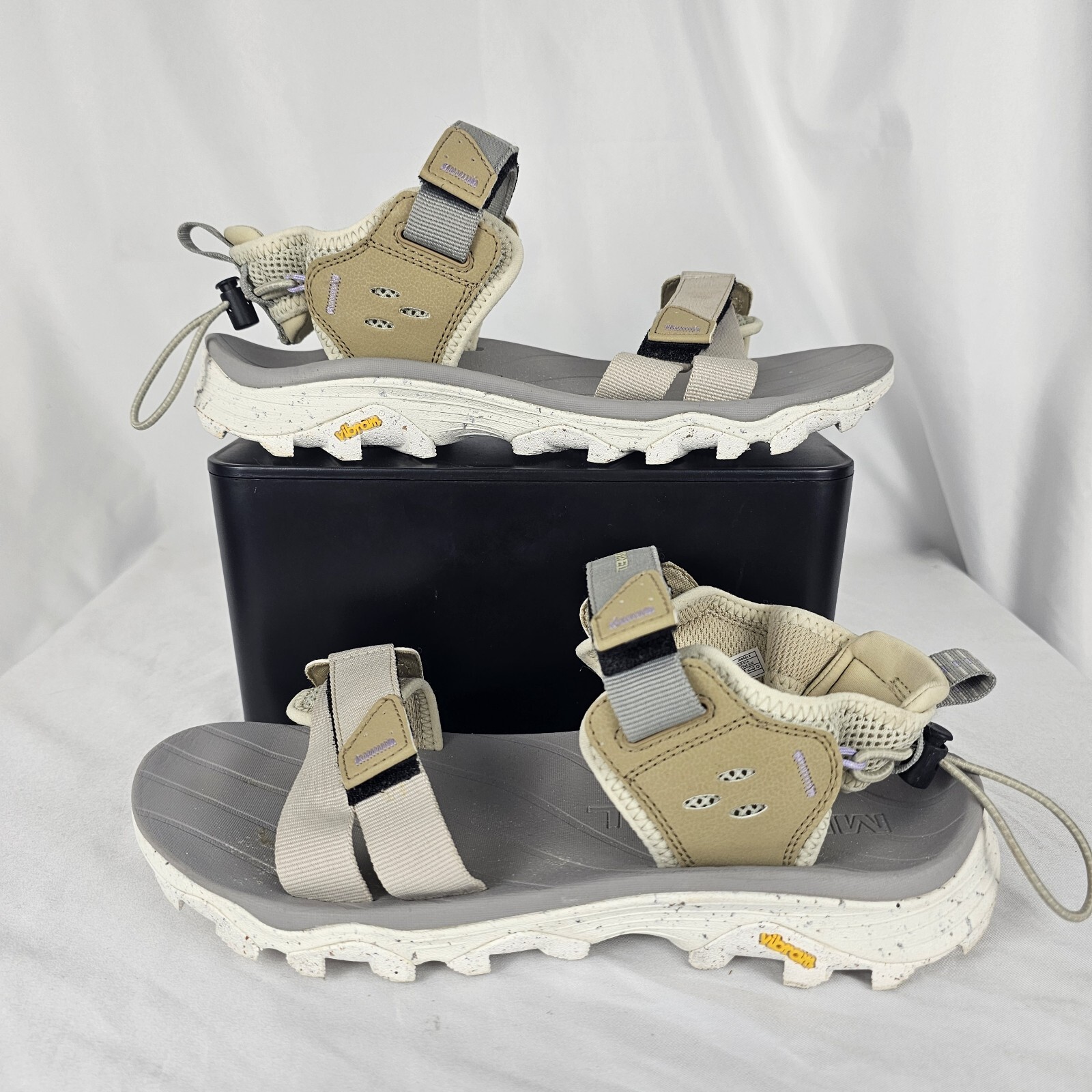 Merrell Speed Fusion Strap Vibram Oyster donna 9 sandalo trail outdoor J005616