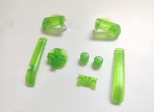 Clear Green Button Set - R L Bumper, A B D-Pad for Nintendo Game Boy Advance