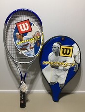 Wilson Titanium Impact Superlight Technology L4 4 1/2 Grip Tennis Racket /Cover