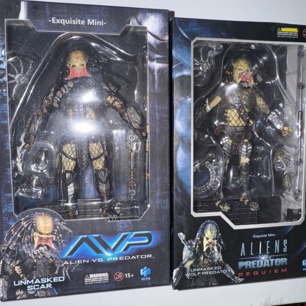 特撮 AVP2 - Action Figure Series 4 BATTLE DAMAGED PREDATOR (Unmasked) Aliens Vs. Predator Requiem Series 4 7
