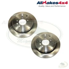 LAND ROVER REAR BRAKE ROTOR DISC SET LR3 V6 4.0 SDB000636 ALLMAKES4x4