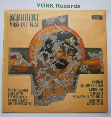 ZRG 825 - SCHUBERT - Mass In E Flat PALMER / WATTS / BOWEN / EVANS- Ex LP Record