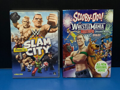 DVD WWE Slam City (26 Episodes) + Scooby-Doo Wrestlemania (Original Movie)