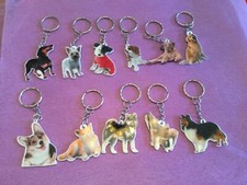 Various Acrylic Unisex Dog Keychains TN20