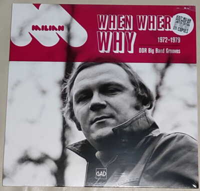 JERZY MILIAN -  When Where Why (1972-1979 ) PINK VINYL  LP  Polish Jazz MINT