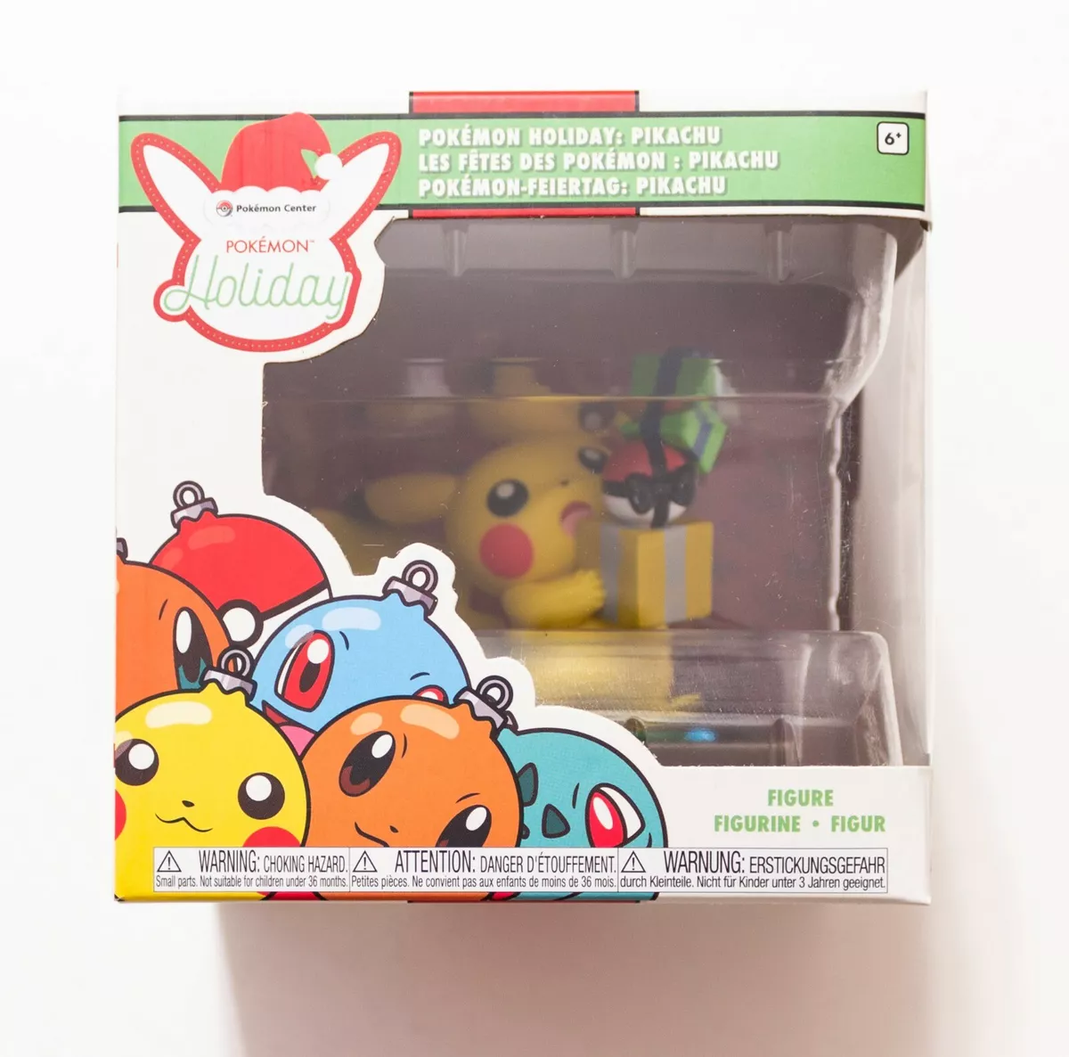 Pokemon Center - Pokemon Holiday Christmas Pikachu & Eevee Figure by Funko