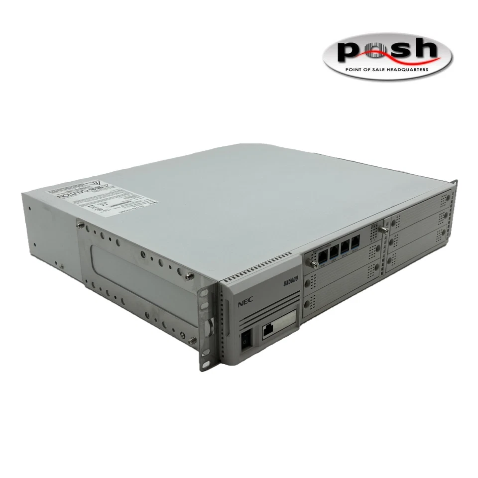 NEC UX5000 SN1759 CYGMC Voip Phone System W/Cards - Image 3 of 4