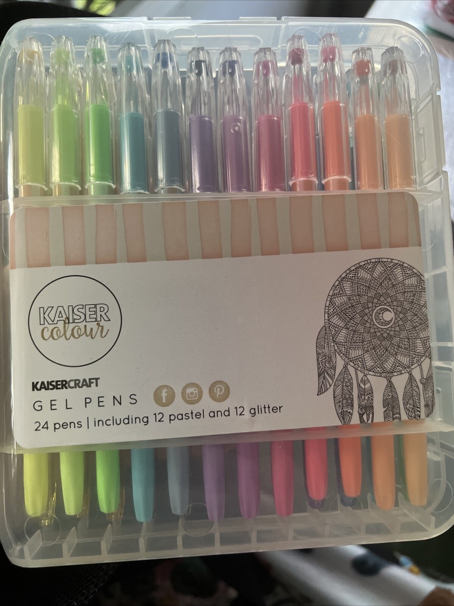 Kaiser Colour Metallic Gel Pens Kaisercraft KaiserColour 48 Gel