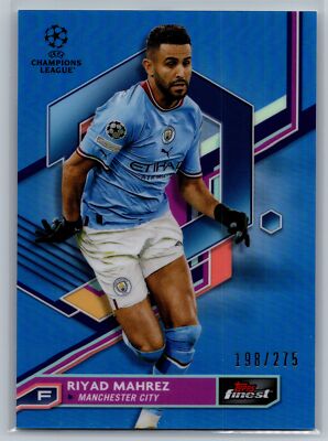 2022-23 Topps Finest UEFA Club Competitions - Riyad Mahrez 2022-23 Topps Finest UEFA Club Competitions - Riyad Mahrez