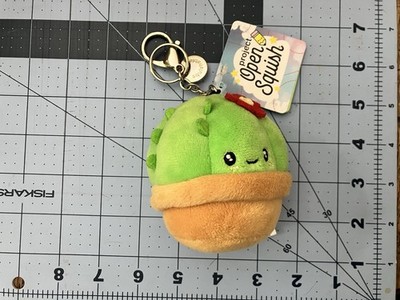 Squishables Micro Cactus Keychain Plush Bag Charm New W Tags