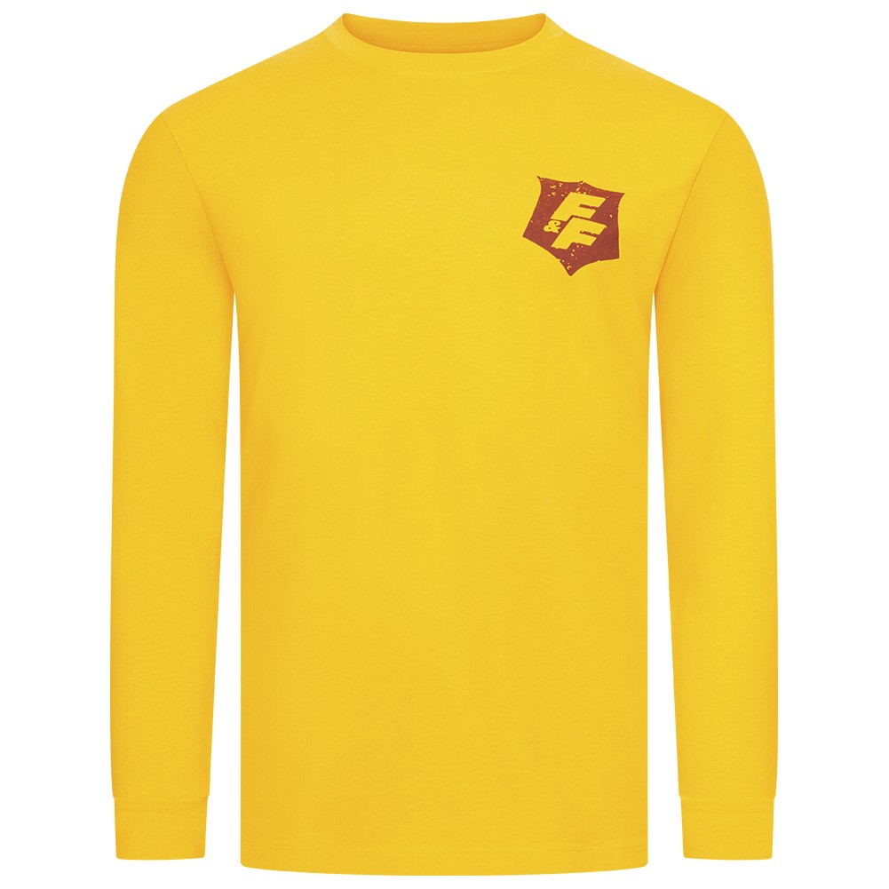Футболка для фанатов FAST - FURIOUS Shield Herren Повседневная gelb neu