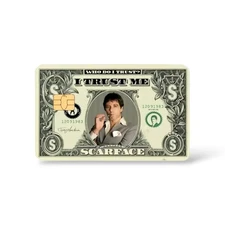 Tony Dollars Credit Card Sticker Debit Skin Decal Cover