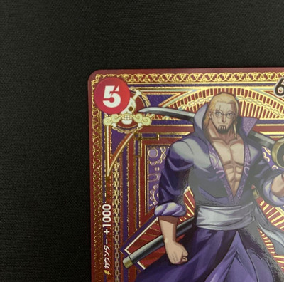 ONE PIECE Card Silvers Rayleigh R OP09-005 SP Parallel A