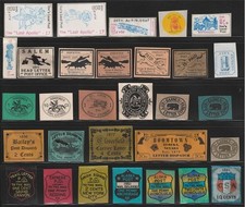 Lot de timbres poste locale