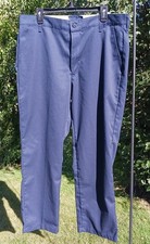 Red Kap Men's Size 38 X 32 Navy Industrial Uniform Pants PT20 