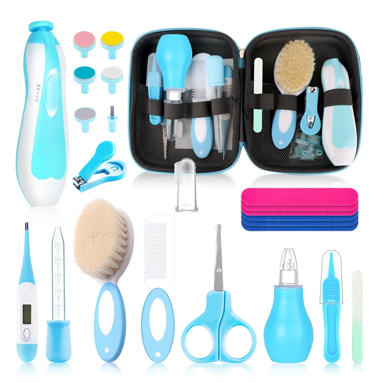 Baby Healthcare and Grooming Kit, Baby Safety Set Newborn Nursery Care Set wi...
Opens in a new wind