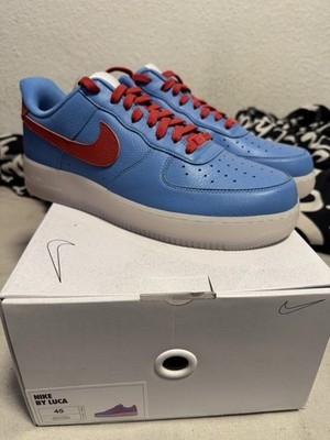 Nike Air Force (Blau rot Nike By You)