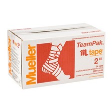 Mueller MTape TeamPak Non-Elastic Athletic Tape : 2 in. x 15 yds. White 24-r
