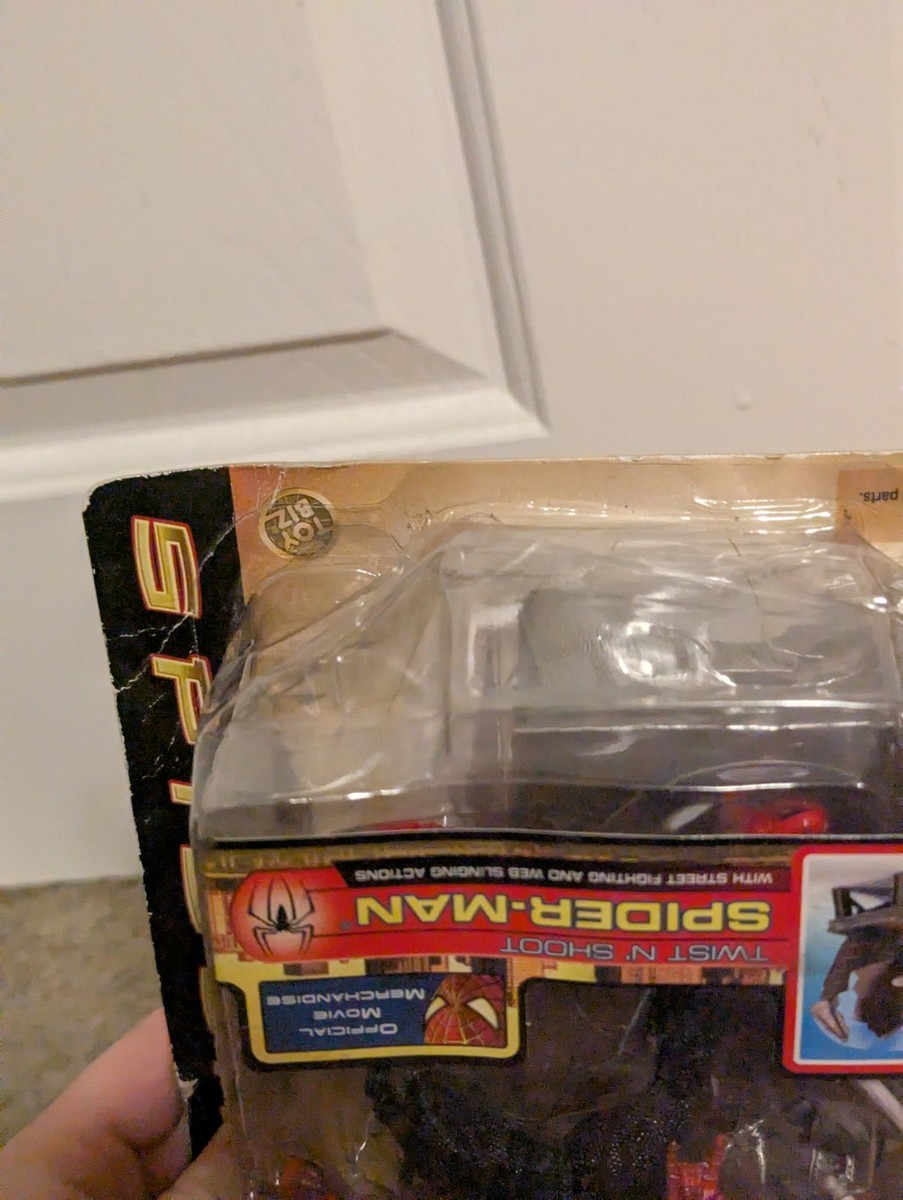 Twist N Shoot Spider-man 2 Movie Figure Marvel Legends 2004 MOC