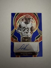 Panini 2025 Select Signatures Daxton Hill Bengals Blue Prizm #SIP-DHL 24/99