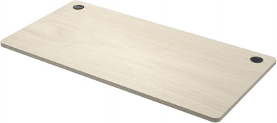 Natural Solid Wood Table Top for Adjustable Desks, 55'' x 28